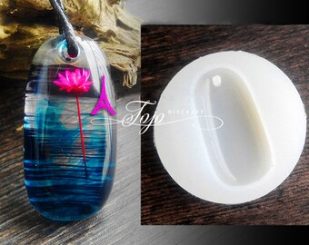 Shaped Gem Silicone Mold-Gem Pendant Resin Mold-Crystal Gemstone Mold-Gem Necklace Mold-UV Resin Mold-Jewelry Charm Mold