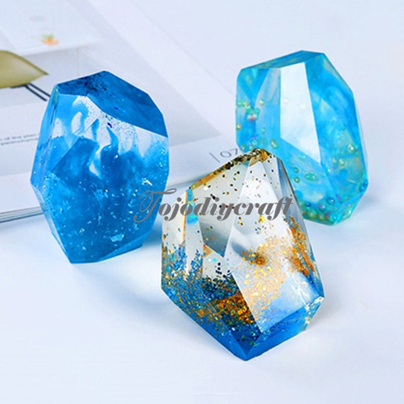 Small Crystal Irregular Stone Silicone Mold Epoxy Resin Jewelry