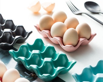 6 Cavities Egg Holder Silicone Mold-Egg Storage Mold-Egg Tray Home Decor Mold-Concrete Cement Jesmonite Tray Mold-Epoxy Resin Crafts Mold