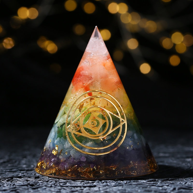 円錐ピラミッドシリコンモールド - 三角錐モールド - 円形円錐