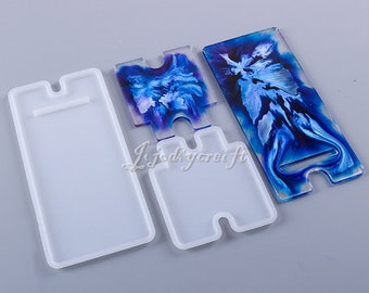 Handy Ständer Silikonform-Telefon Ständer Harzform-Handyständer Form-Handyhalter Mold-Epoxidharz Kunstform-Home Craft Decor