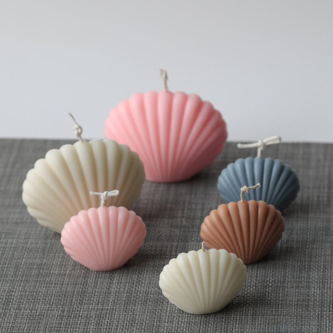 3D Seashell Candle MoldScallop Soap MoldShell Plastic Etsy