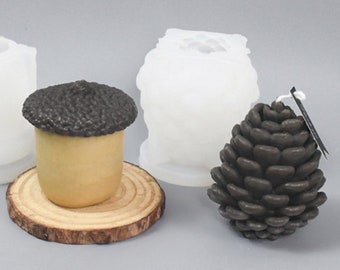 Stampo in silicone per candele con fiocco di neve di Natale Sapone fatto a mano Aromaterapia Gesso Resina Stampo per ghiaccio K per realizzare candele Decorazioni per la casa Regali