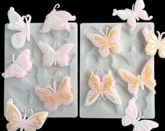Beautiful Butterfly Silicone Mold-Butterfly Resin Mold-Butterfly Keychain Mold-Butterfly Chocolate Mold-Butterfly Cake Decor Mold