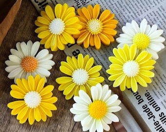 Beautiful Daisy Silicone Mold-Daisy Flower Candle Mold-Natural Flower Resin Mold-Daisy Pendant Decor Mold-DIY Aromatherapy Plaster Mold