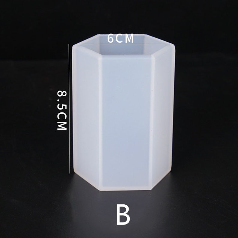 Hexagon Silicone MoldDIY Hexagon Resin Dried Flower Etsy