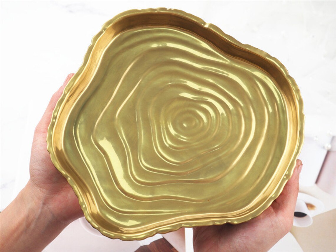 Large Tree Stump Ashtray Resin Moldtree Stump Tray Dish Etsy