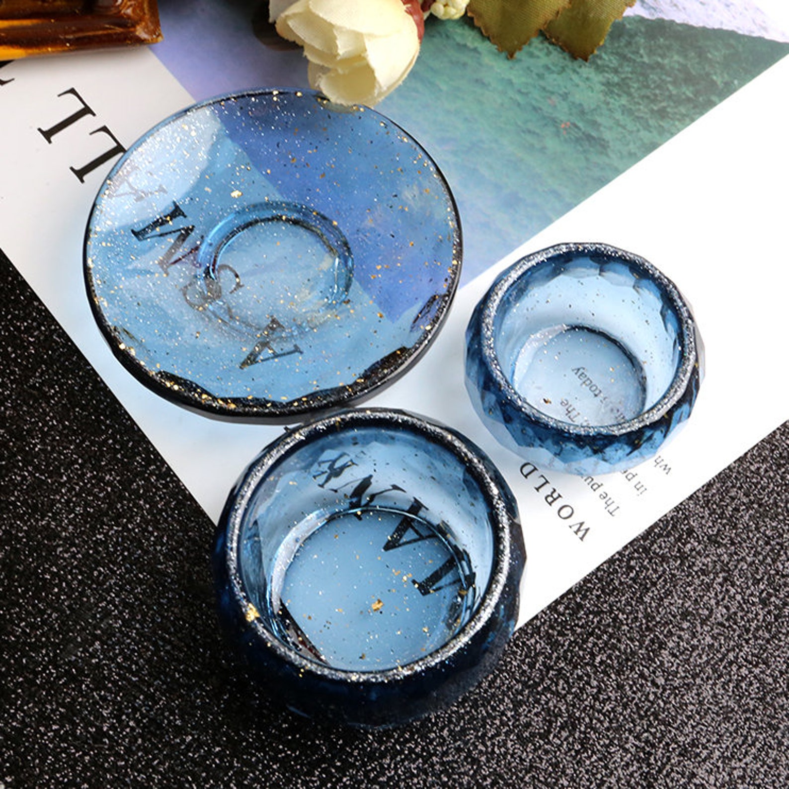 Bowl Dish Silicone MoldSmall Bowl Resin MoldStorage Dish Etsy