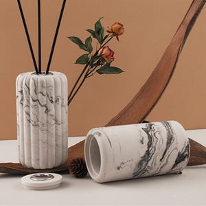Geometric Vase Silicone Mold-Flower Vase Resin Mold-Diffuser Vase Mold-Concrete Cement Mold-DIY Aromatherapy Plaster Mold-Home Decor Mold