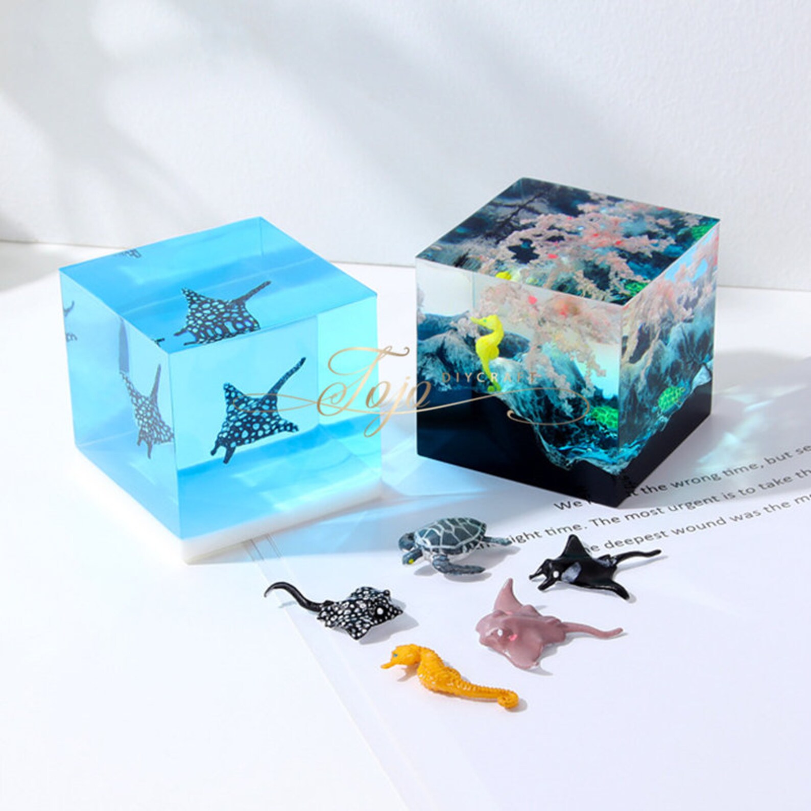 3D Manta Ray Filler ModelResin Casting Molds Hippocampus Sea Etsy