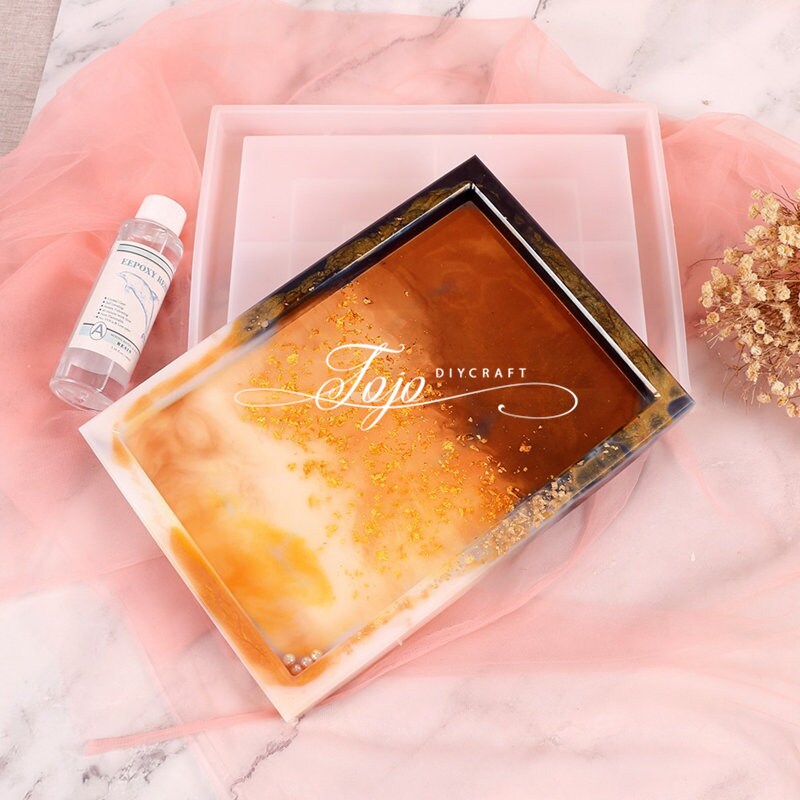 Large Rectangular Tray Moldrectangle Plate Silicone Etsy