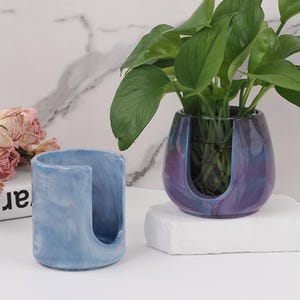 Nordic Bud Vase Silicone Mold-Test Tube Vase Mold-Round Flower Vase Mold-Hydroponic Plant Pot Mold-Concrete Cement Mold-Epoxy Resin Art Mold