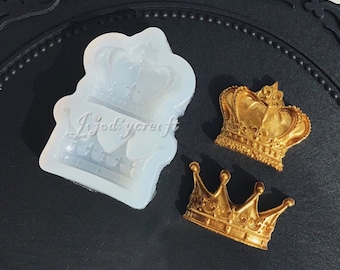 Imperial Crown Silicone Mold-King Crown Mold-Crown Resin Mold-Crown Jewelry Making Mold-Crown Clay Mold-Epoxy Resin Art Mold
