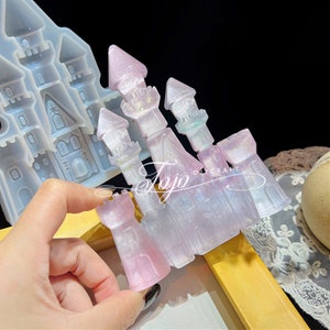 Fairy Castle Silicone Mold-Castle Puzzle Resin Mold-Princess Castle Mold-Castle House Mold-Castle Table Decor Mold-Epoxy Resin Art Mold