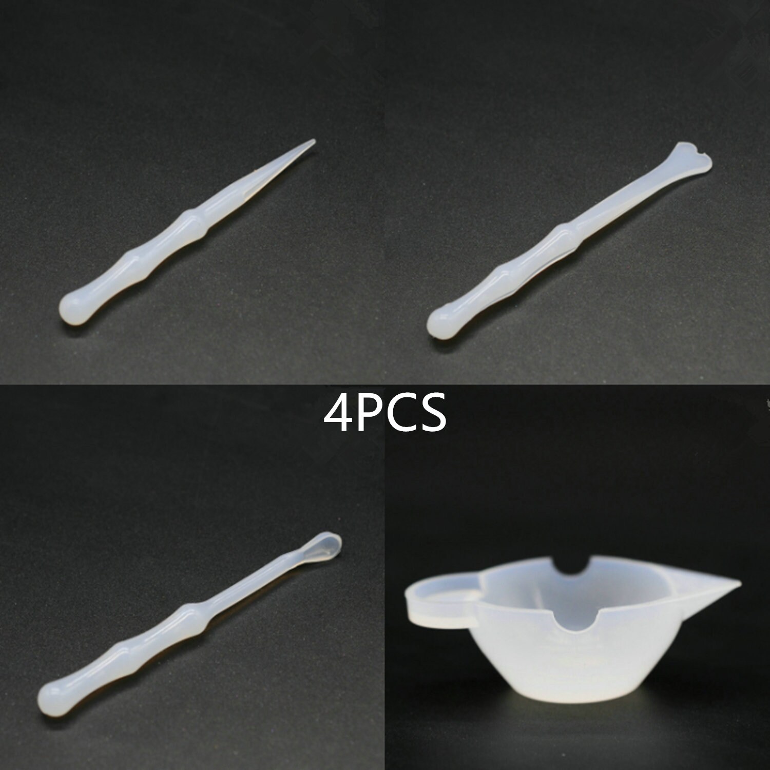 Silicone Cup Stirrers Spoon-uv Resin Mold-casting Jewelry Tool - Etsy