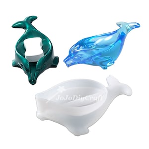 Dolphin Soap Dish Resin Mold-Dolphin Soap Box Mold-Soap Box Silicone Mold-Soap Holder Mold-Bathroom Soap Holder Mold-Epoxy Resin Craft Mold