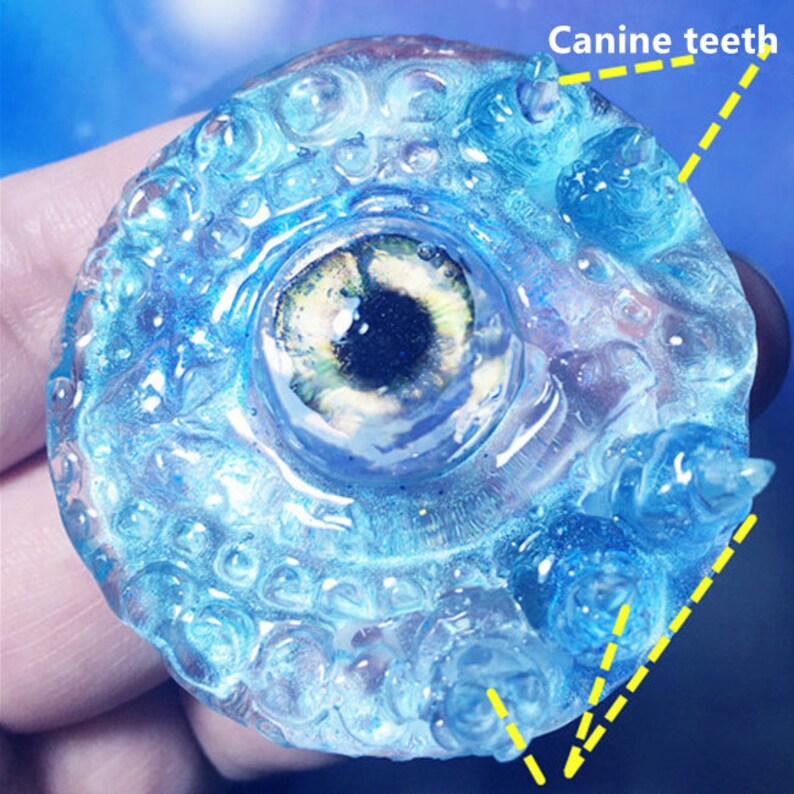 European Mythology Dragon Silicone Mold-Beast Pupil Series Silicone Mold-Animal Eye Mold-Jewelry Pendant Resin Mold-UV Epoxy Resin Mold