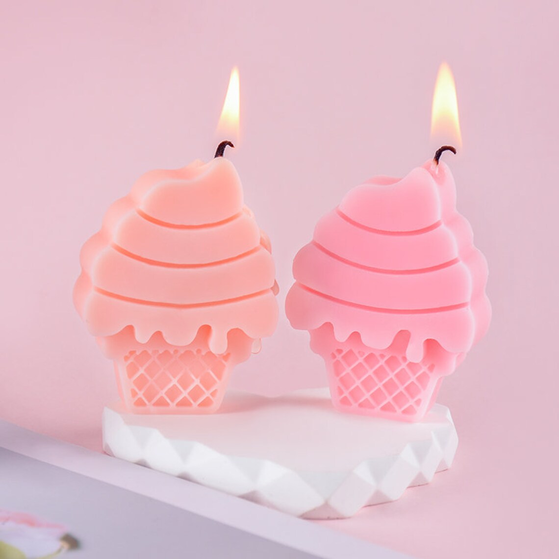 Ice Cream Silicone MoldIce Cream Candle MoldResin Casting Etsy