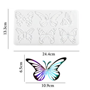Cute Butterfly Silicone Mold-miniature Butterfly Resin Mold-butterfly Earrings Mold-earrings Jewelry Making Mold-epoxy Resin Art Mold - Canada
