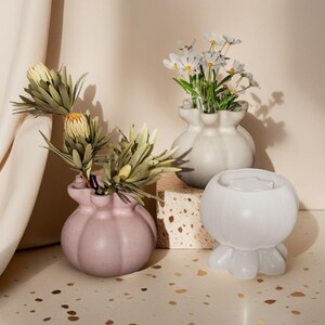 Stampo in silicone per vaso Lucky Bag-Stampo in resina Lucky Bag-Stampo per vaso di fiori-Stampo per vaso di candele in cemento-Stampo per arte in gesso Jesmonite-Stampo per arredamento casa
