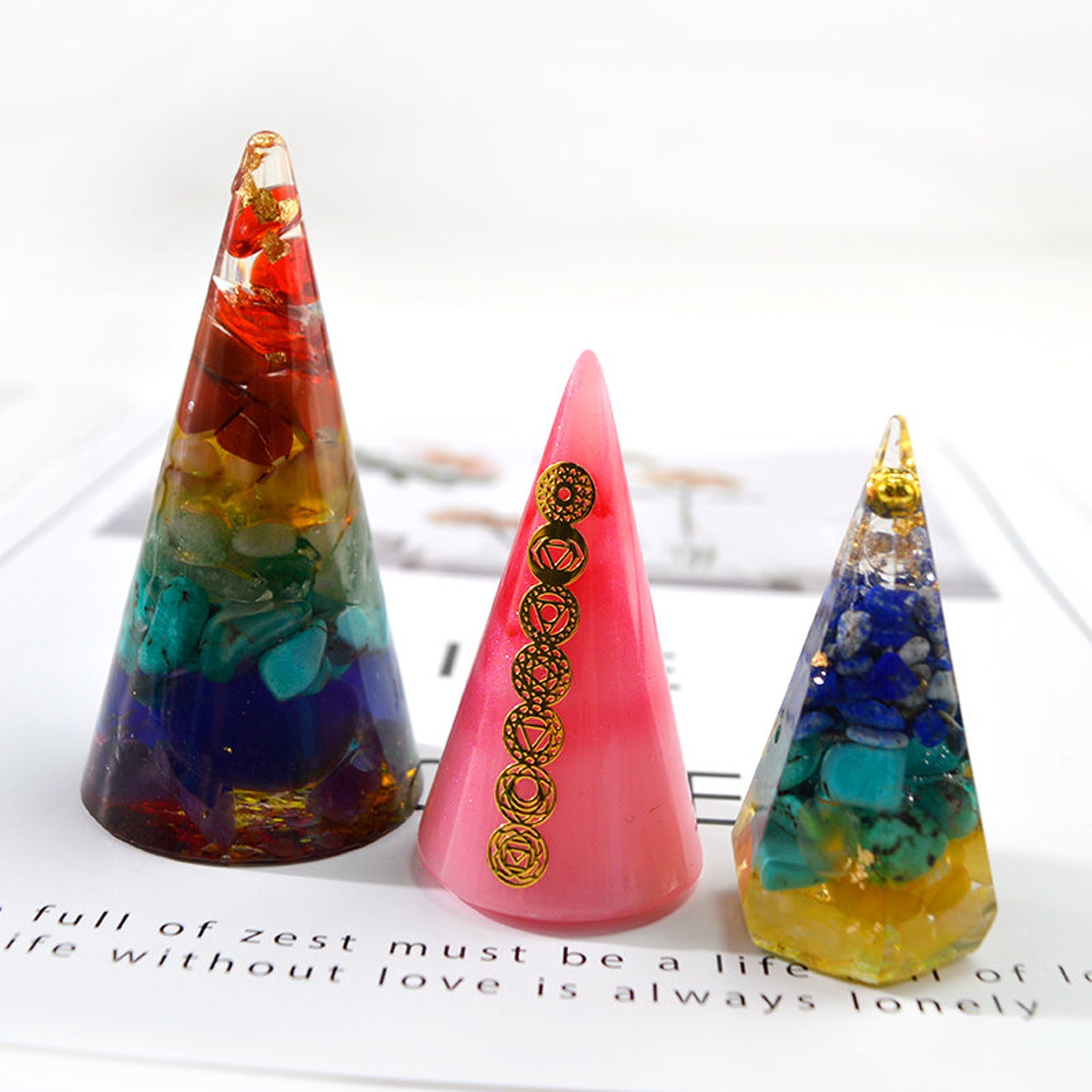 Ring Holder Resin Moldring Stand Display Moldring Cone Etsy