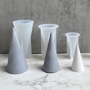 Cone Ring Holder Silicone Mold-Cone Jewelry Display Home Decor Mold-Concrete Cement Jesmonite Jewelry Holder Mold-Epoxy Resin Mold