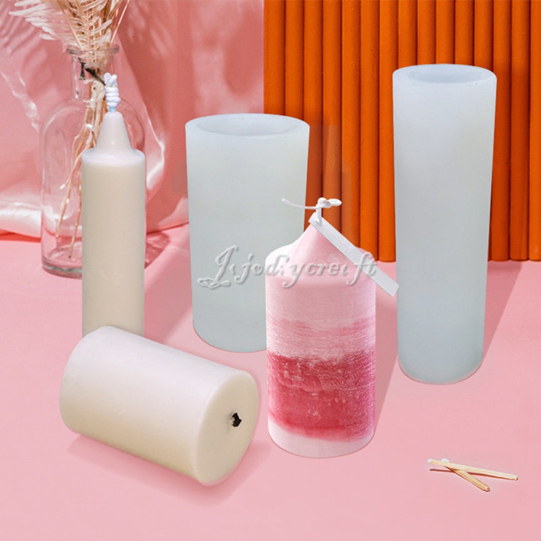 Bande verticale Silicone Bougie Moule-Cylindre Bougie Silicone Moule-Pilier Bougie  Moule-Bougie Parfumée Moule-Maison Bougie Moule-Bougie Moule-Bougie Moule -   Canada