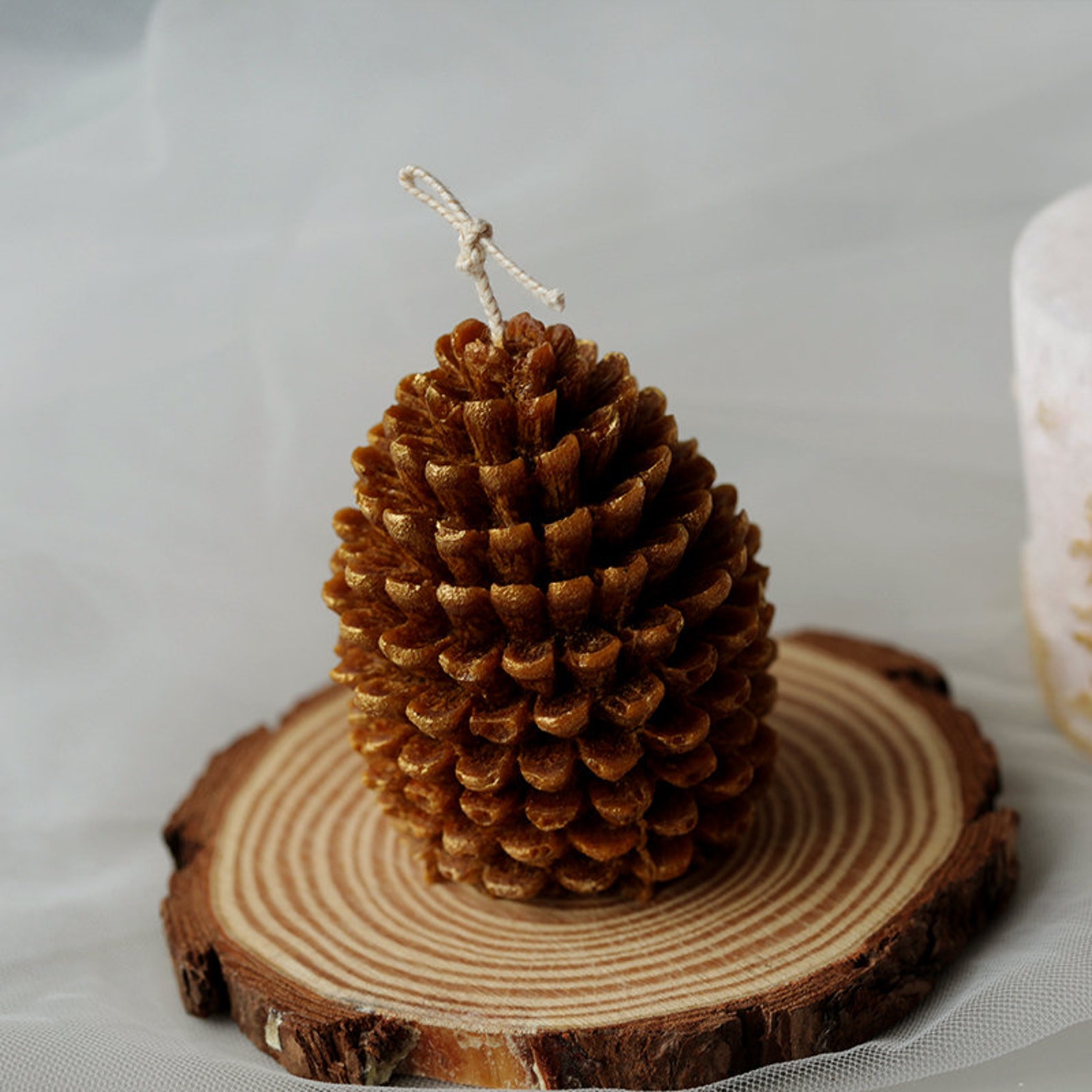Pine Cone Silicone Mold-Christmas Pine Cone Candle | Etsy
