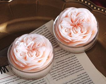 Austin Rose Silicone Mold-Rose Flower Candle Mold-Wedding Rose Candle Mold-Handmade Soap Mold-DIY Aromatherapy Plaster Mold-Home Decor Mold