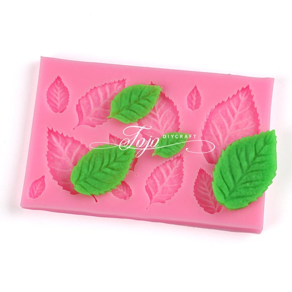 Maple Leaf Fondant Mold-Leaf Shape Chocolate Cake Decoratie Mold-Small Leaves Resin Mold-Mobile Phone Case Decoratie Accessoires