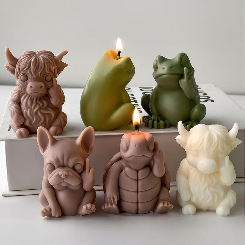 カエルキャンドル - Etsy 日本