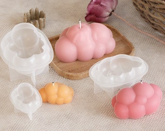 Stampo in silicone per candele a colonna con fiori in rilievo, stampo per candele profumate, modello di viti di fiori, stampo per candele a colonna, cilindro, stampi per candele in cera d'api