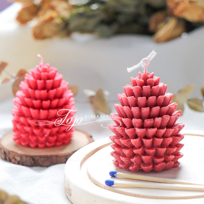 Pine Cone Silicone Mold-Christmas Pine Cone Candle | Etsy