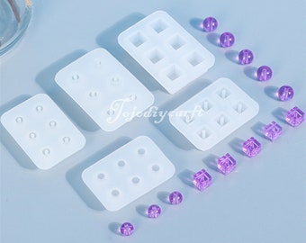 Silicone Pendant DIY UV Molds Crystal Bar Resin Accessories Pendant Jewelry  Making Tools 