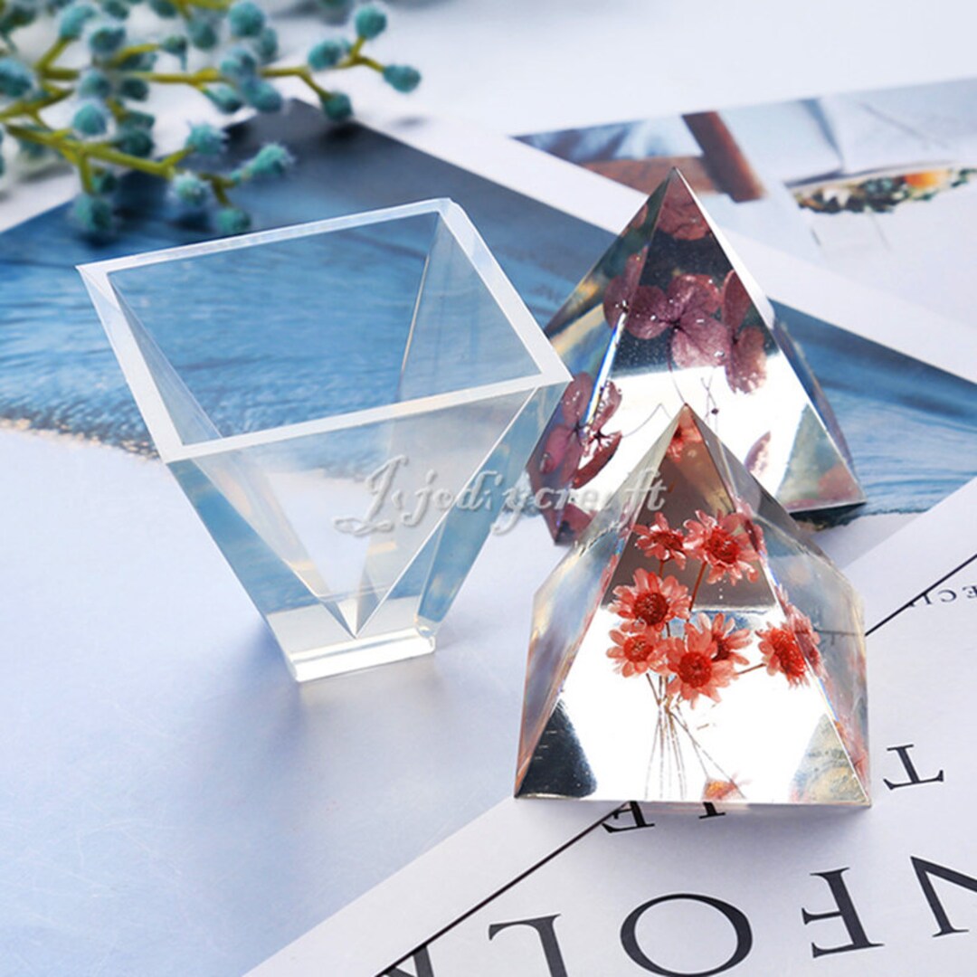 Pyramid Silicone Mold pyramid Resin Mold orgone Pyramid Mold crystal Pyramid Mold geometric Art Mold epoxy Resin Craft Mold gift for Her Etsy