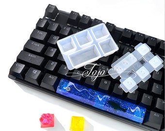 Keyboard Key Cap Resin Mold-OEM Cat Claw Keycap Mold-Mechanical Gaming Keyboard Mold-Valentine's Day Gift Key Cap Mold-Epoxy Resin Art Mold