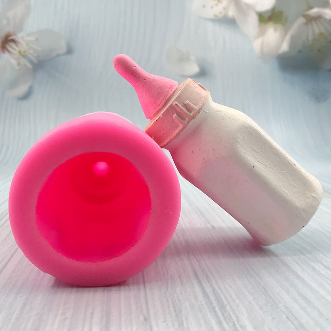 3D Baby Bottle Silicone Moldbaby Bottle Candle Moldpillar Candle Mold