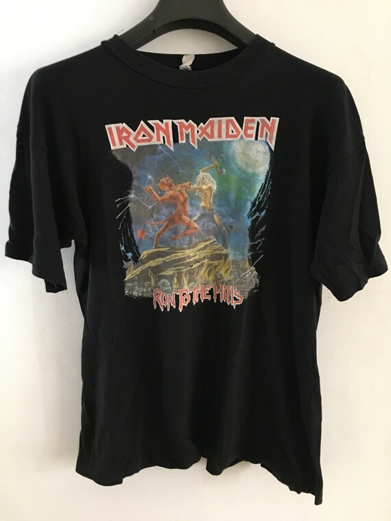 Iron maiden vintage rock t-shirt