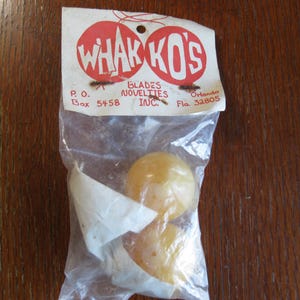 Whakkos from the 1970&#39;s, New - Unassembled!
