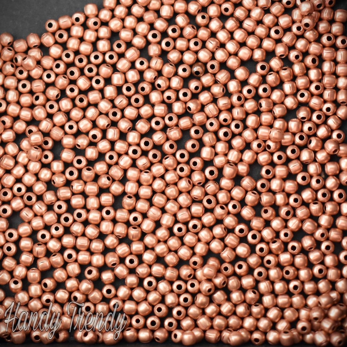 2mm Pure Copper Beads 30 Gram Bead 22 Gauge Hole Size Etsy