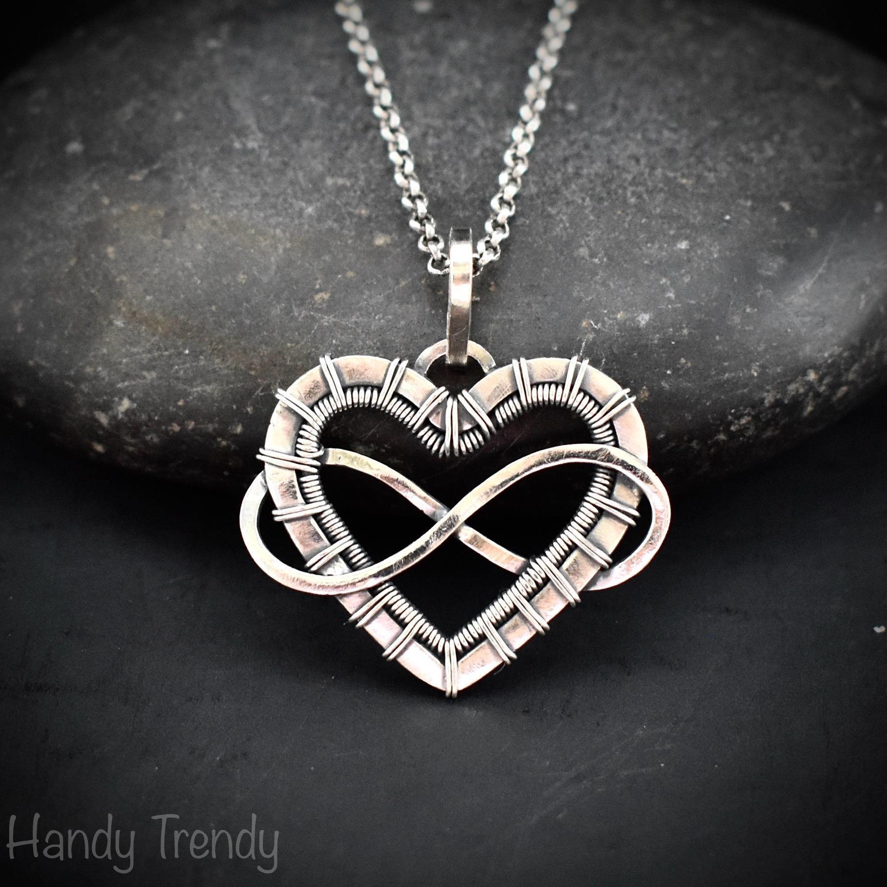 CELESTE G Collana A Catena Con Cuore Pendente - Ottaviano Vintage - Foto 9