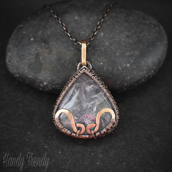 Collier Pendentif En Quartz De Guérison - Pierre Jaune - Bijou énergétique Neuf Avec étiquettes