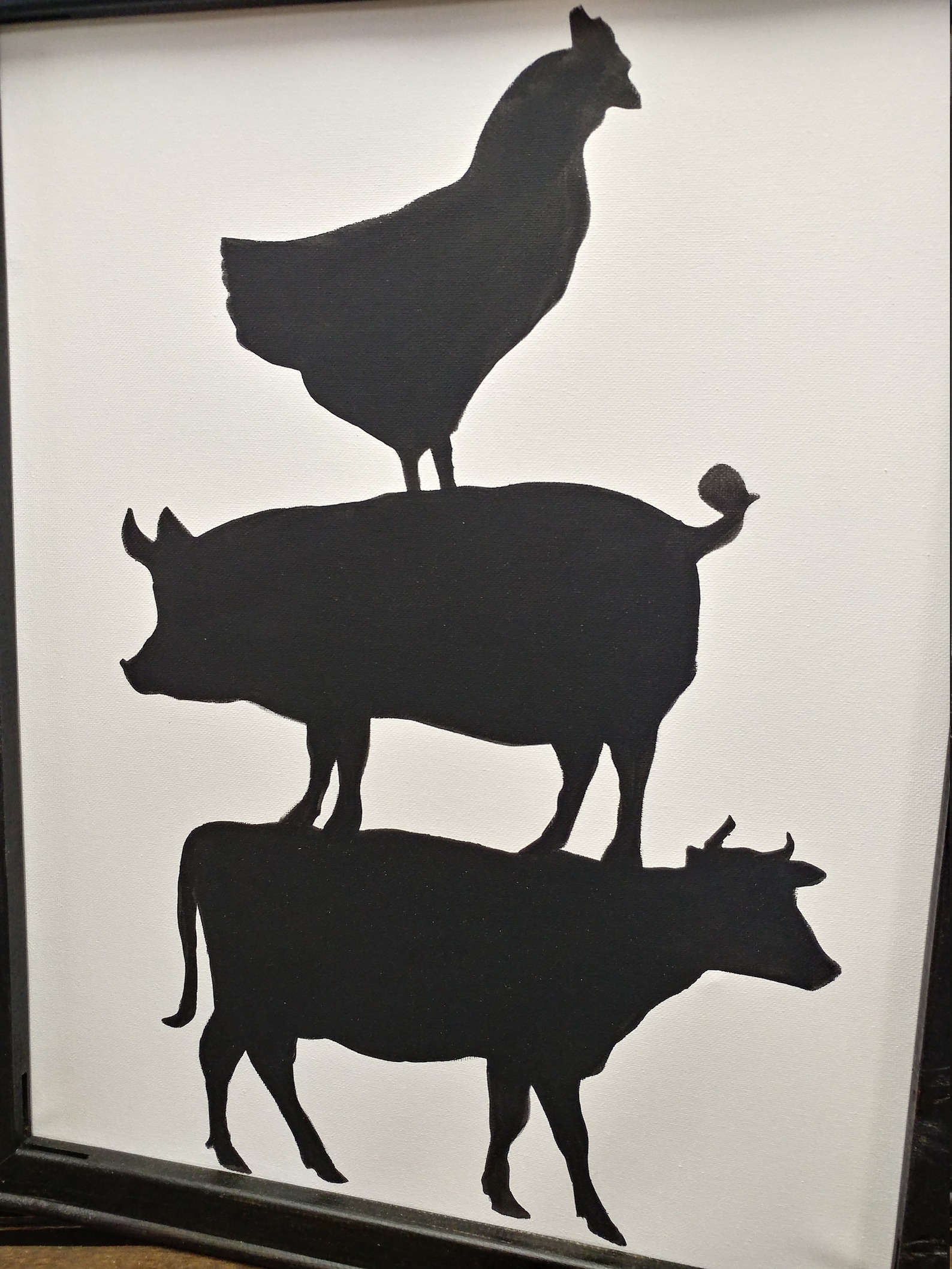 Farm Animal Kitchen Decor for Wall Farm Animal Kitchen Etsy