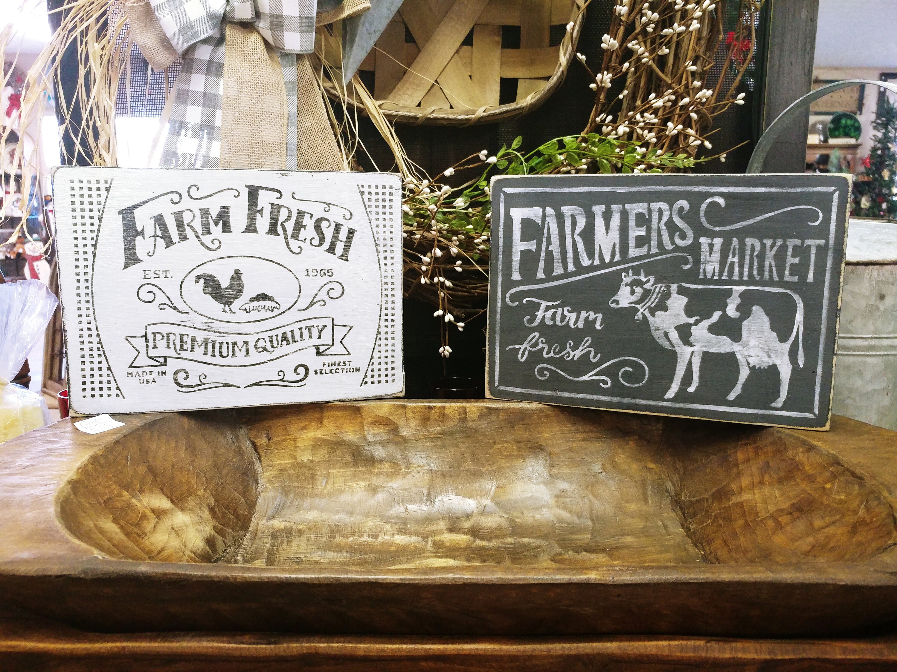 Farmhouse kitchen signs kitchen decor signs with farm | Etsy