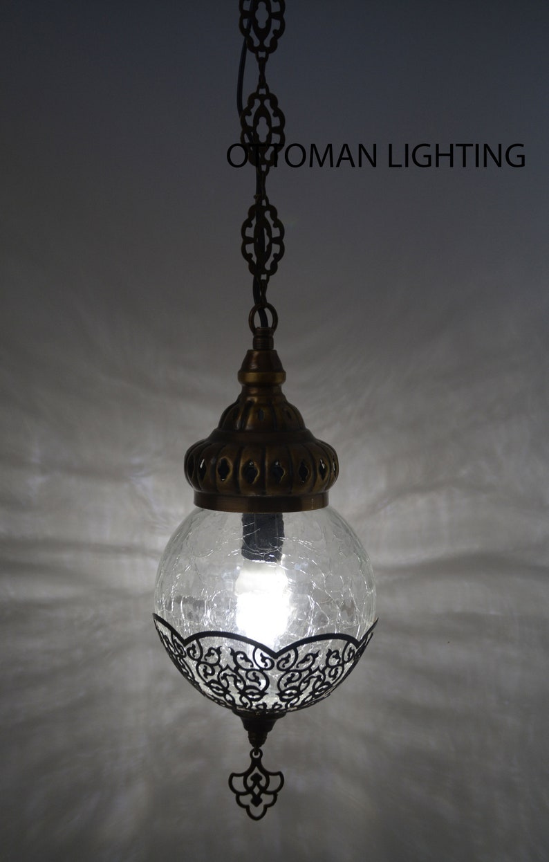 Turkish White Glass Hanging Lights Turkish Ceiling Lighting Etsy