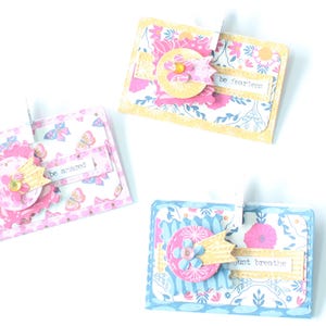 Mini Decorative File Folder – Ephemera Pack for Scrapbooking, Journaling, Cardmaking & Paper Crafts – Handmade Junk Journal Embellishments