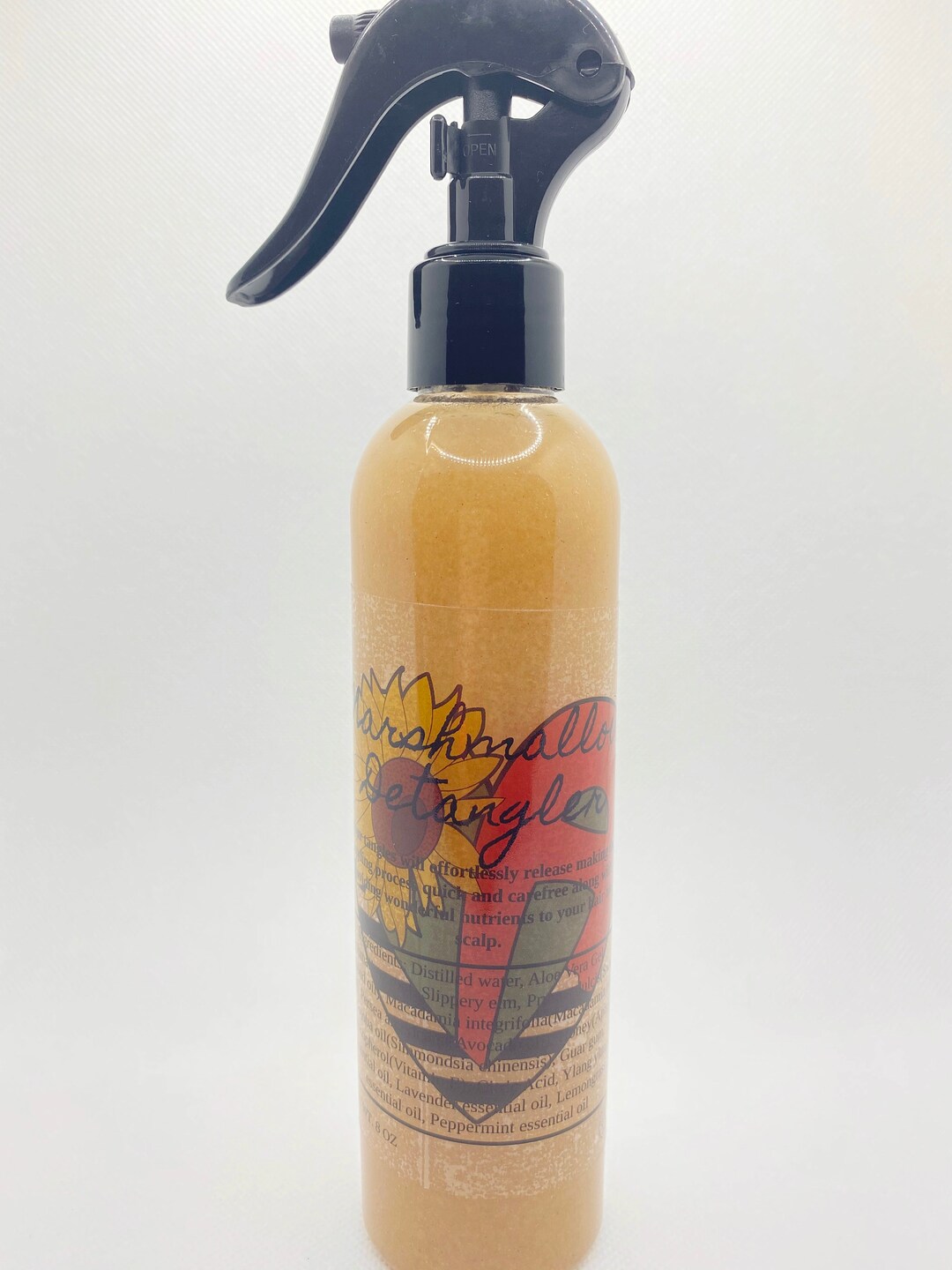 Detangler/leave in Conditioneraloe Vera Gel, Marshmallow Root