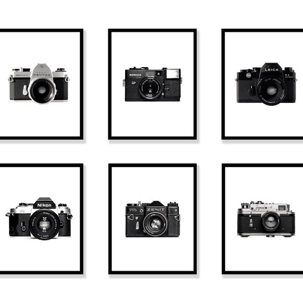 Vintage Camera Print Etsy