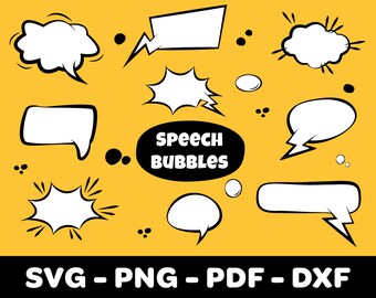 Download Thought Bubble Svg Etsy