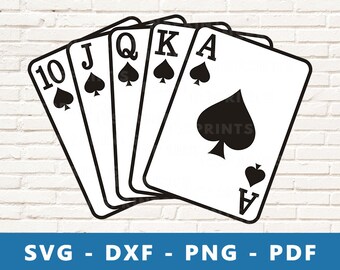 Download Playing Cards Svg Etsy